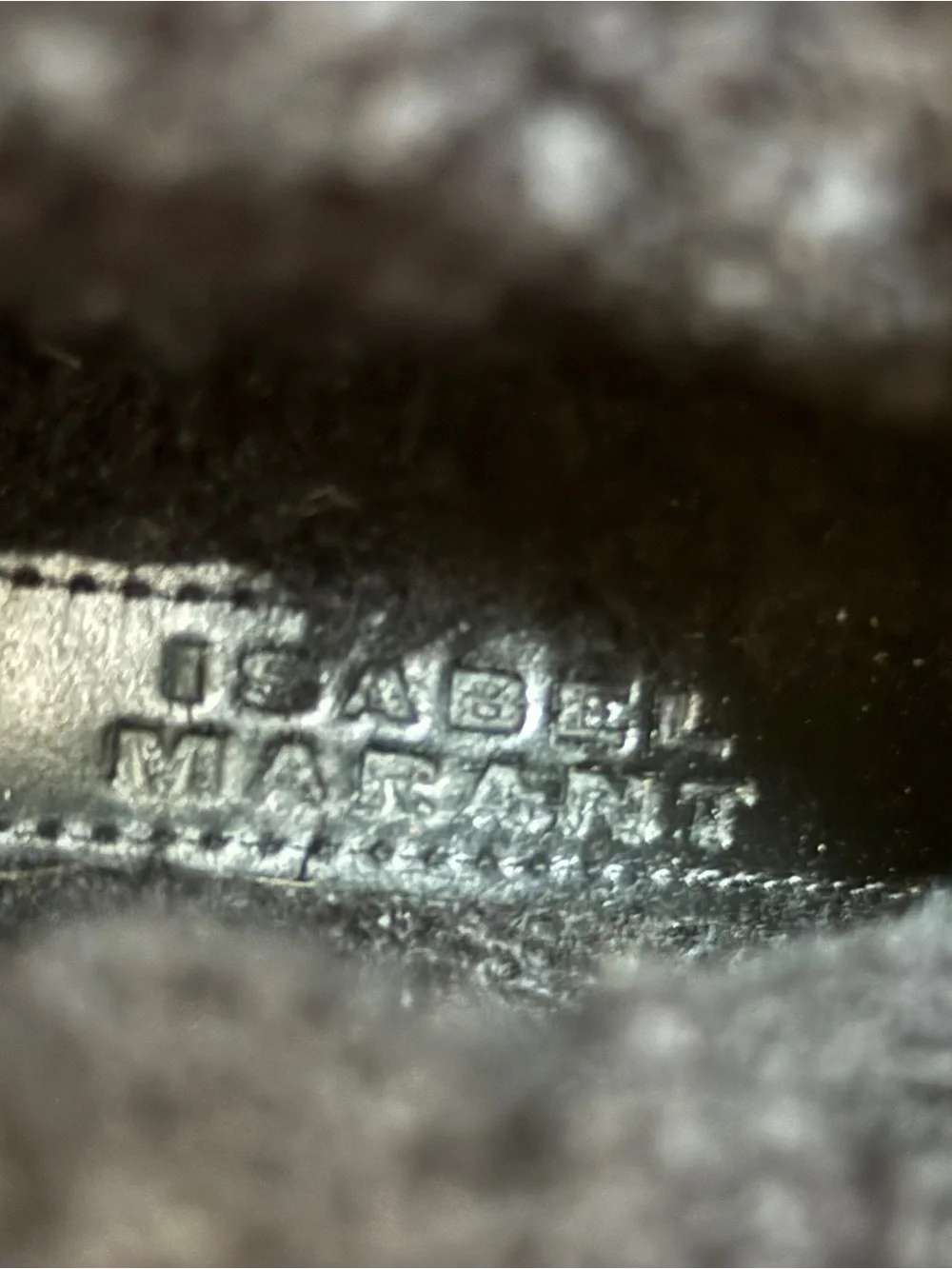 Isabel Marant Nowles 40MM Shearling-Lined Wool Platform Boots Sz 37 (7)